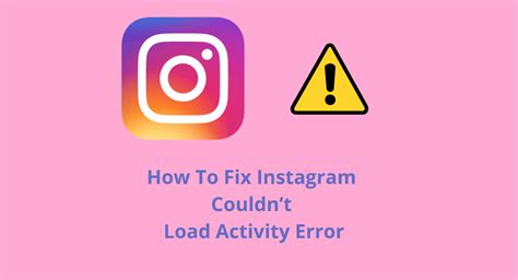 couldn't load results instagram|instagram cannot load activity fix.